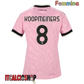 Juventus Teun Koopmeiners #8 Seconda Maglia Femmina 2026-27 Manica Corta